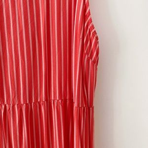 A NEW DAY | Coral & Blush Tiered Sundress